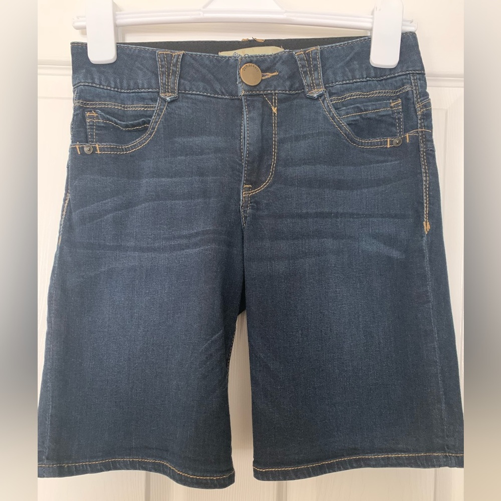Democracy jean shorts